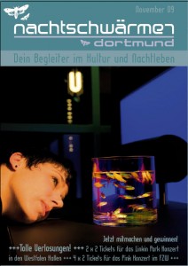 Cover Nachtschwärmer / Nightlife-Flyer for Dortmund, Germany
